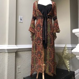 Romantic Diaphanous Duster by Tracy Porter